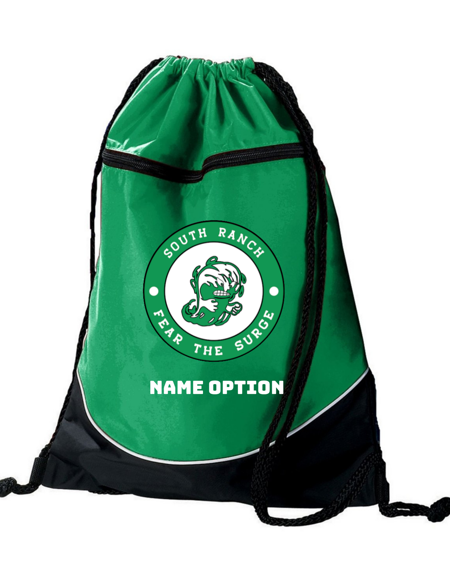 Augusta Sportswear Tri-Color Drawstring Backpack